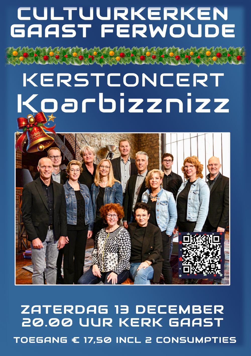 Kerstconcert Vocaal Ensemble Koarbizznizz