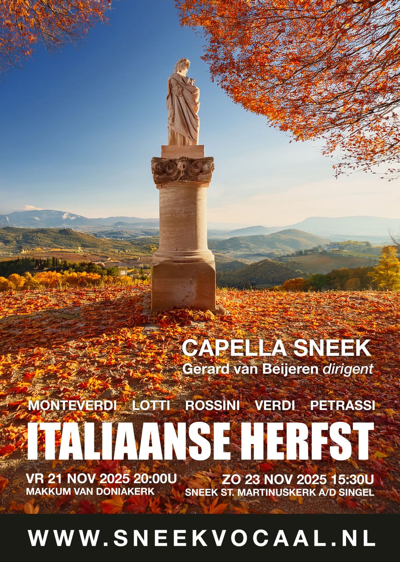 Capella Sneek zingt: Italiaanse Herfst